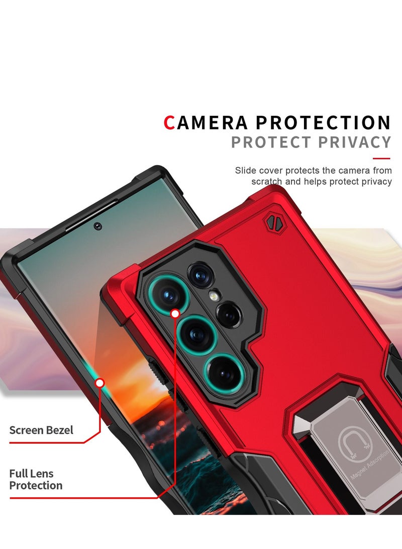 GULFLINK Back Cover Phone Protect Case For Samsung S23Ultra Red - Image 3