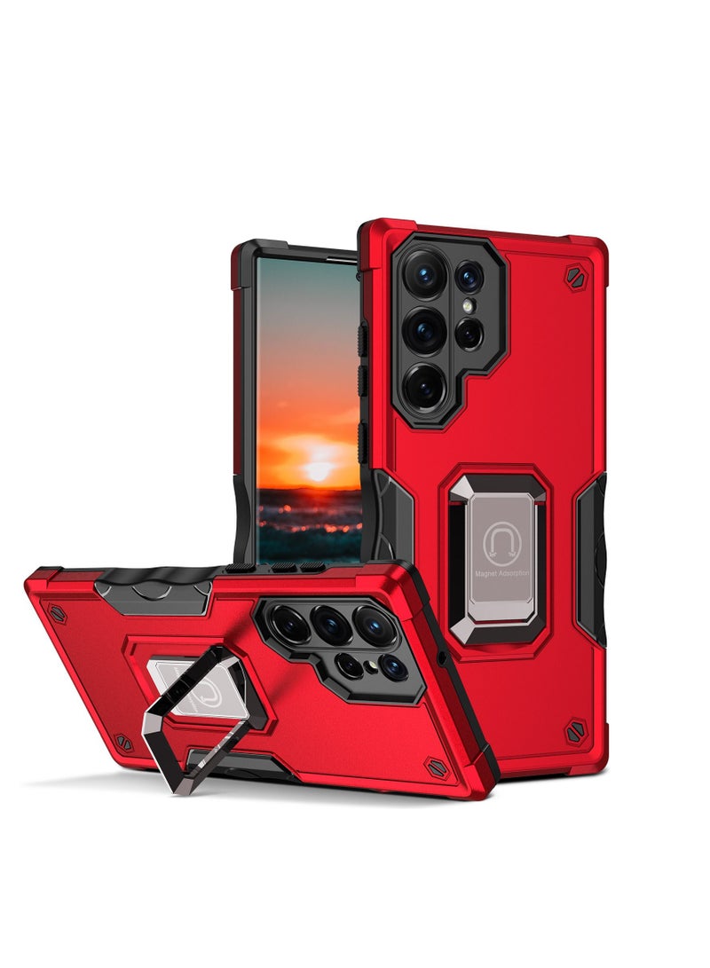 GULFLINK Back Cover Phone Protect Case For Samsung S23Ultra Red - Image 1