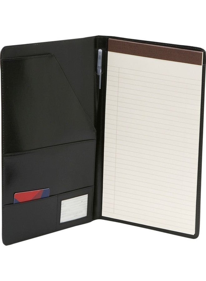 Royce Leather Portfolio Padfolio, with Inserted Note Pad and Folder - Image 2