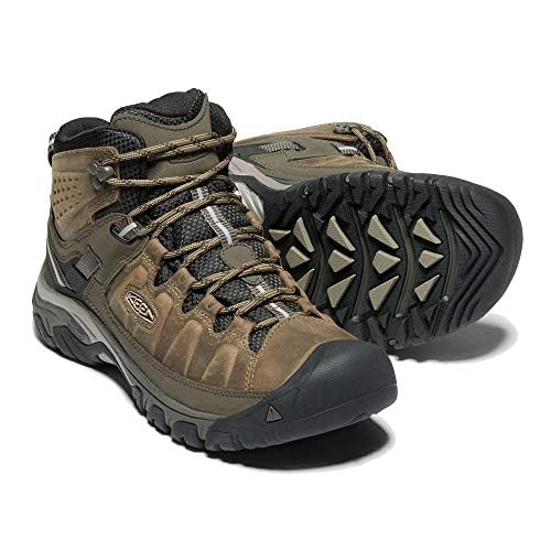 Keen أحذية المشي لمسافات طويلة KEEN للرجال Targhee 3 بارتفاع متوسط ومقاومة للماء - Image 5
