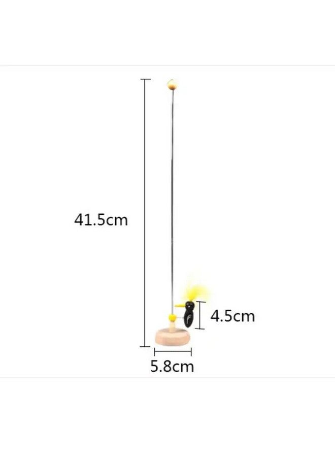 Simple Days Simple Days Woodpecker Pole Pecking Sliding Toy | Spring Bird Science Toy | Vintage Classic Toy  - Image 4