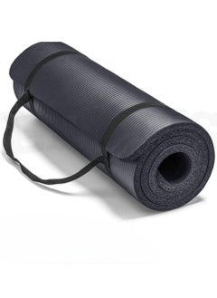 Spall Yoga Mat Non Slip,Yoga Mat with Strap Included 10mm Thick Exercise Mat Yoga and Many Other Home Workouts  - Image 3