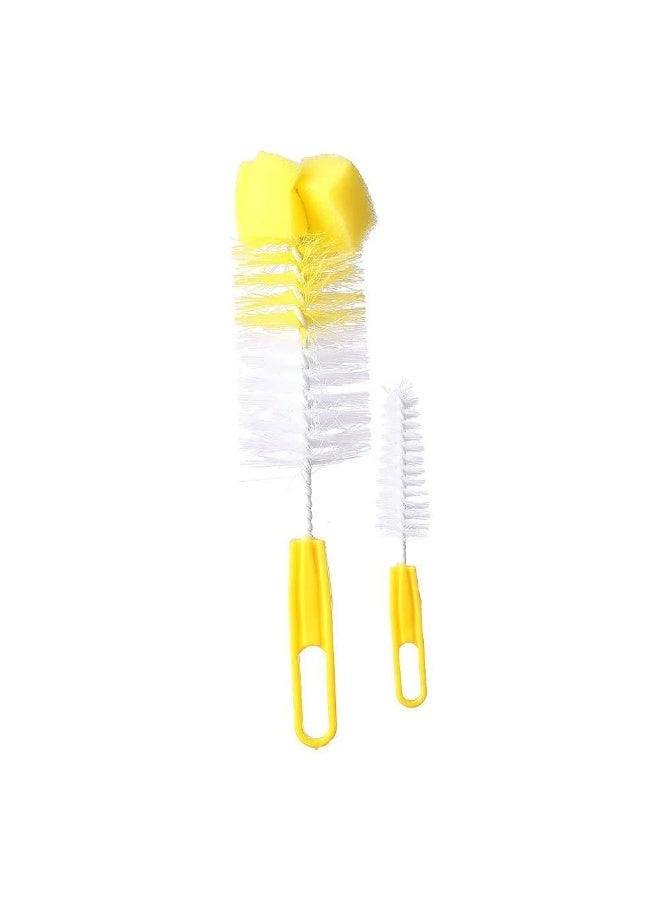 Portal Baby Bottle Cleaning Brush – Deep Cleaning Feeding Bottle Brush multi colour - Image 1