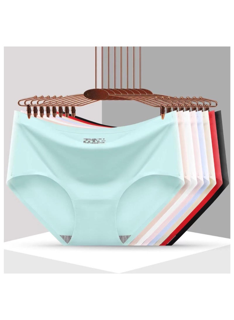8 Pieces Women Seamless Ice Silk Panties  - Image 1