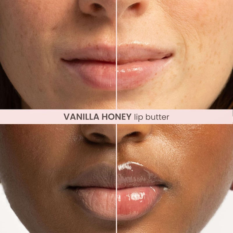 Burt's Bees Vanilla Honey Lip Butter, Repairs Dry Lips, 24 Hour Hydration, Locks in Moisture, Includes Shea and Mango Butters, Antioxidant Rich Vitamin E, Convenient Twist Up Dispenser, 0.5 Oz. - Image 3