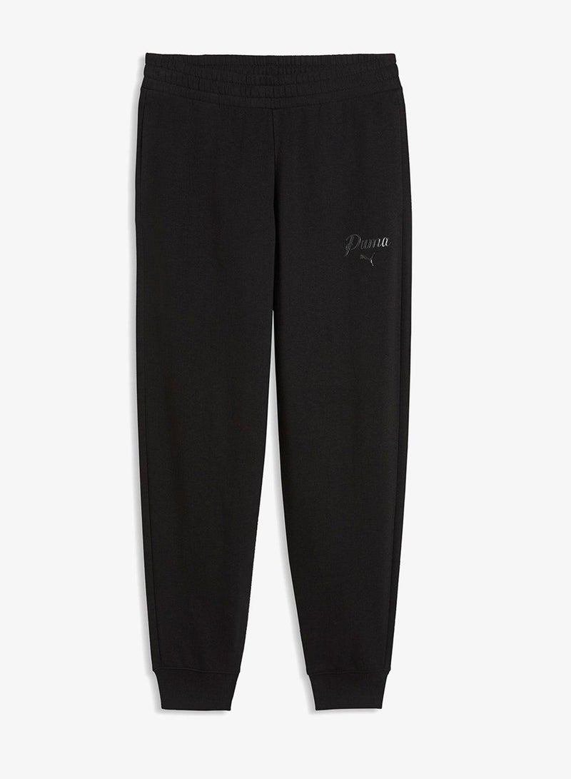 PUMA Essential Script Comfort Sweatpants - Image 1
