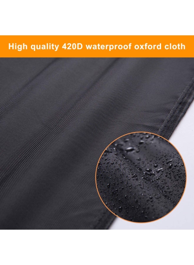 Chabeia Computer Monitor Dust Cover, Black Full Body Cover for Computer Screen Anti-Static, LCD-Silky HD Panel Dust Protective Sleeve, 24 X 18X 3.2 inches（Black） - Image 3