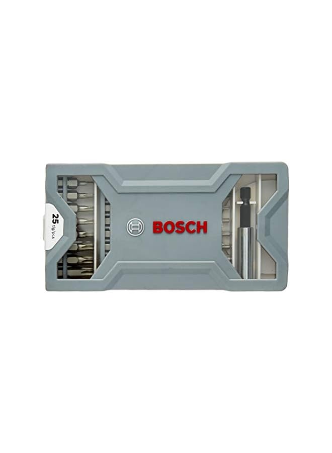 BOSCH Extra Hard Mini X Line Screwdriver Bit Set 25 Pcs For Rotary Drills/ Drivers - Image 3