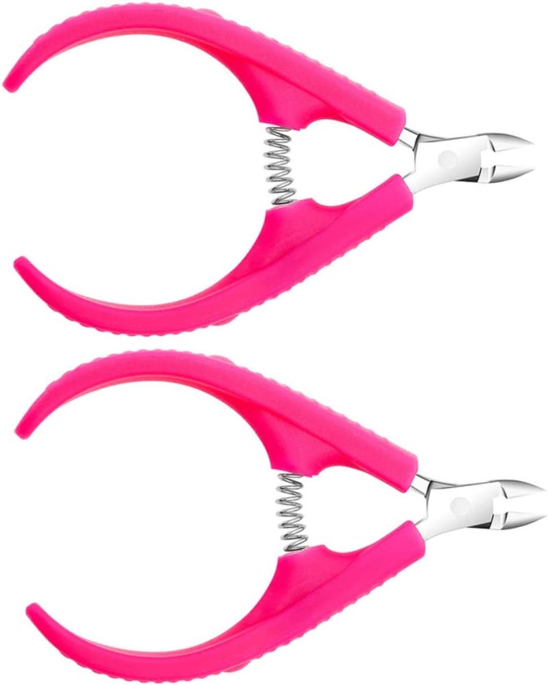 Cost effective global grade quality 2Pcs Professional Cuticle Nipper with High Toughness Stainless Steel Blades and Handles Precise Manicure Pedicure Tool for Nail Cuticle Trimming and Calloused Feet Care Suitable Working day delivery service Long use oriented quality UV resistant Sufficient order stock Diverse use resistant crafted quality Durability boost selected material Various size alternatives Global upgraded economical craftsmanship Fade proof Economical varied sizing picks Adjustable build Single & bulk use compatible Worldwide simple practical design Repeated detach compatible build Dust proof Assorted natural tone picks Global upgraded practical design Flexible usage build Newly stocked local goods Labor saving optimized design In-Kingdom stored commodity Well-engineered versatile build Connectable modular Trendy natural tone options - Image 1