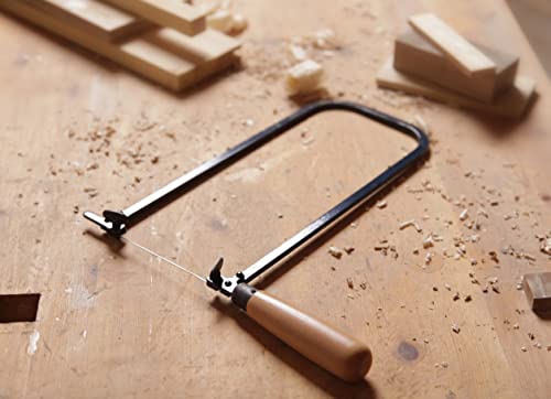 Eclipse Professional Tools 70-FS1R Wood Handle and Steel Frame Coping Saw, 1" Thickness, 10-5/8" Length x 11-7/8" Width - Image 2