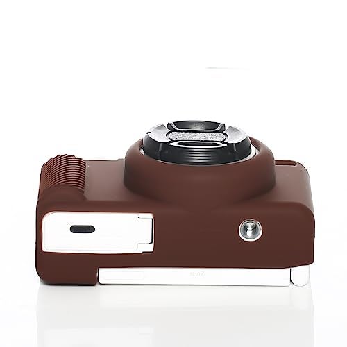 Pocoukate Case for Sony ZV-1F, ZV-1 II/ZV-1M2 Vlog Camera, ZV1F Camera Silicone Cover, Anti-Scratch Slim Fit Soft with ZV1 F Screen Protector- Coffee Skin - Image 4