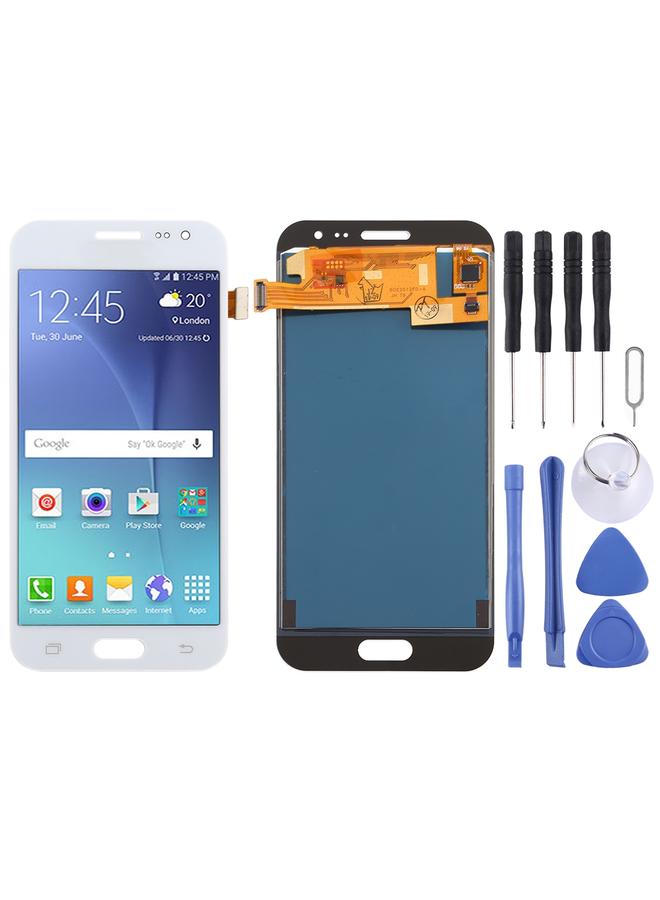 erorex Replacement TFT LCD Screen for Galaxy J2 2015 / J200F / J200Y / J200G / J200H / J200GU With Digitizer Full Assembly White - Image 1