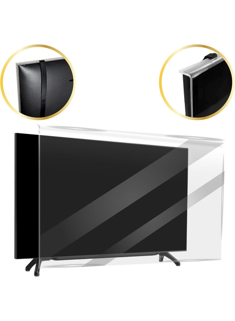 AK series 32 Inch TV Screen Protector – Anti-Blue Light, Anti-Scratch – Eye Protection for Children and Pets – Easy Installation, Clear View - Image 5