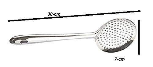 KTC Plus Stainless Steel Kitchen Cooking & Serving Spoons Set of 3 - Image 4