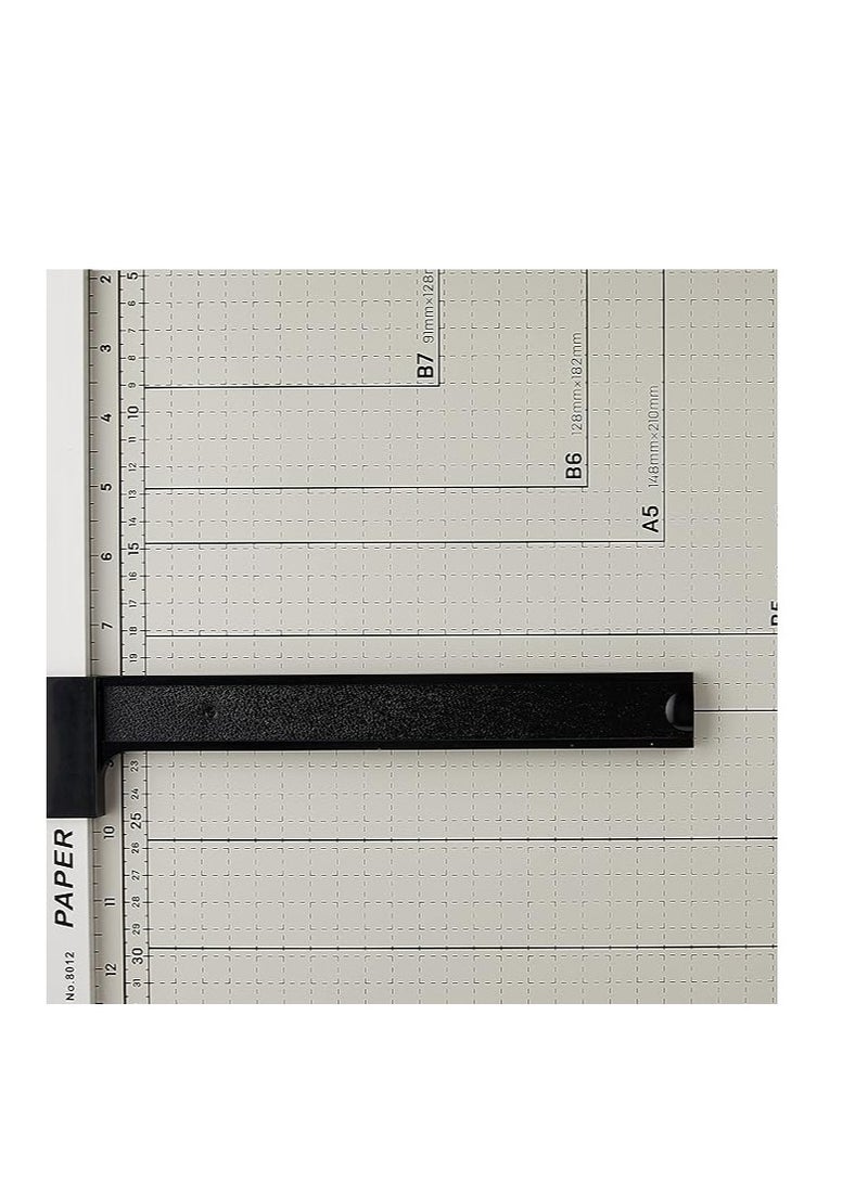 Deli Steel Paper Trimmer White/Black - Image 4