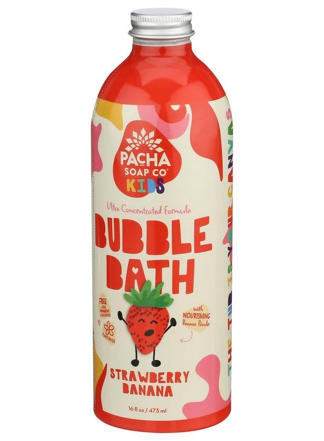 Pacha Soap Co Pacha Soap Kids Strawberry Banana Bubble Bath, 16 Fz - Image 2