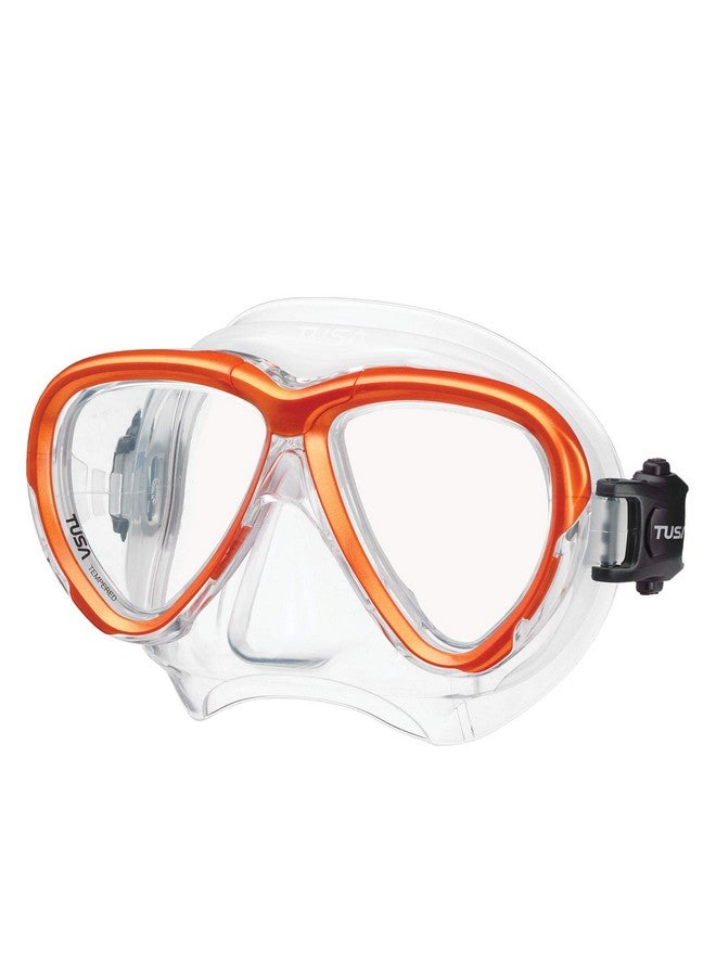 TUSA M2004 Intega Scuba Diving Mask Energy Orange - Image 1