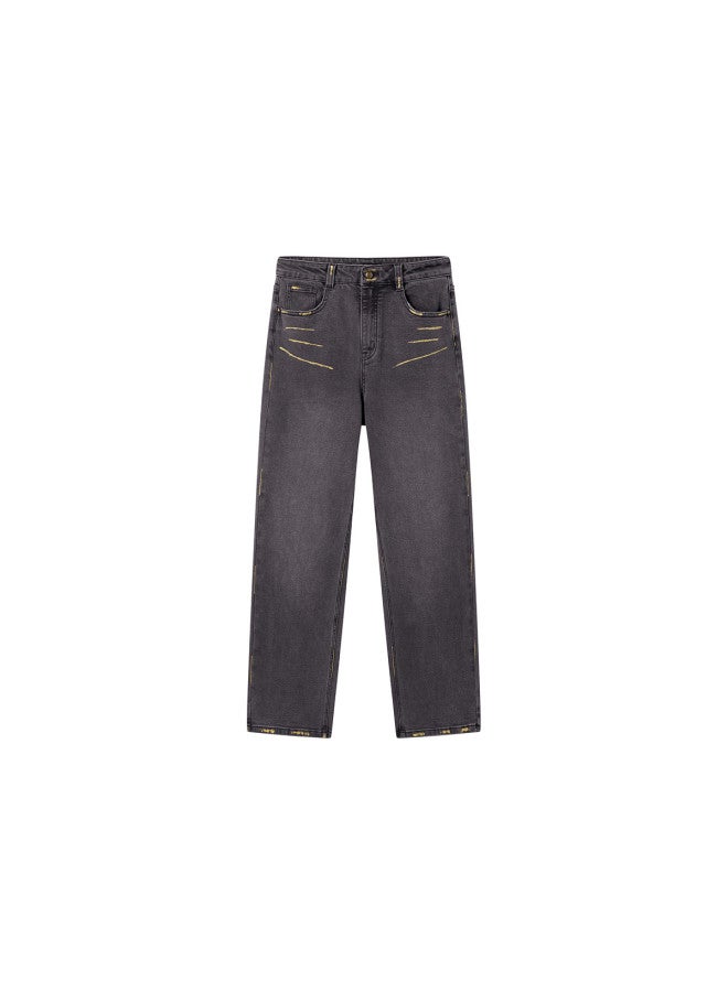 Waxbird Peacebird Stiff And High-end Fashion Comfort Women's Jeans - Image 4