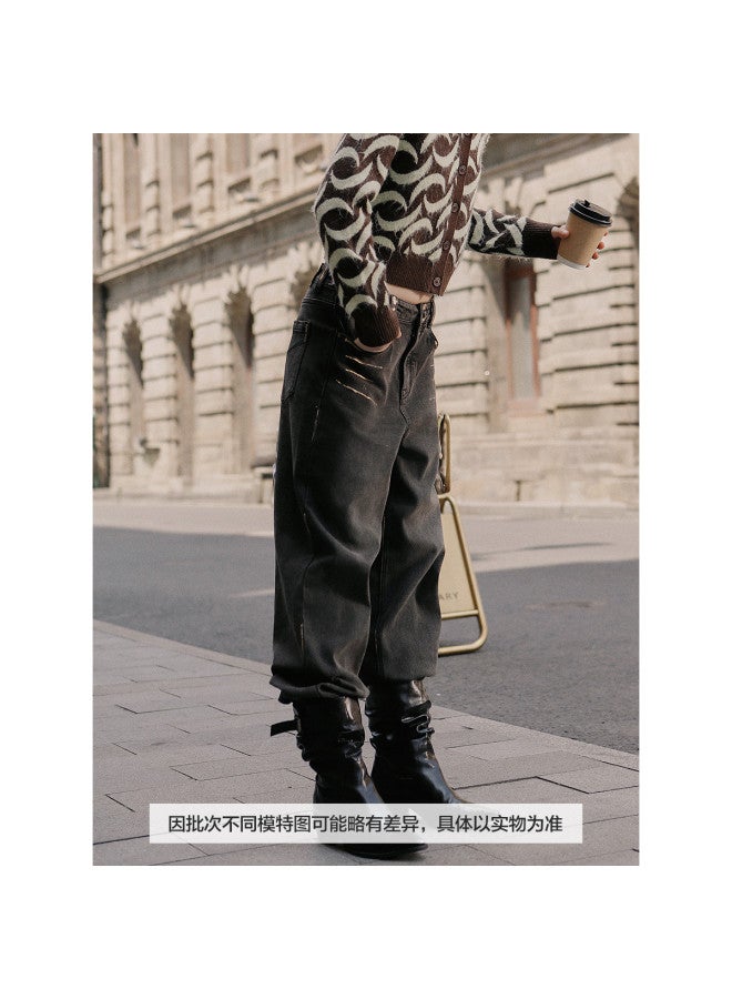 Waxbird Peacebird Stiff And High-end Fashion Comfort Women's Jeans - Image 3