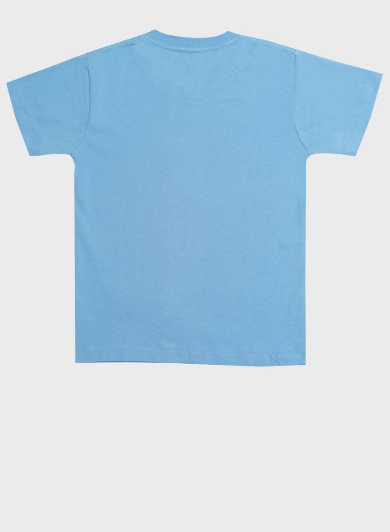 BOLD&KO Kids Logo Print T-Shirt - Image 2