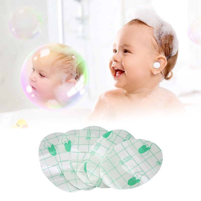 Disposable Waterproof Ear Stickers: Ultra Thin Hypoallergenic Polyethylene - Cuttable Design Ear Protection Patch for Swimming Bathing Kids Adults Heel Blister Prevention - Image 5