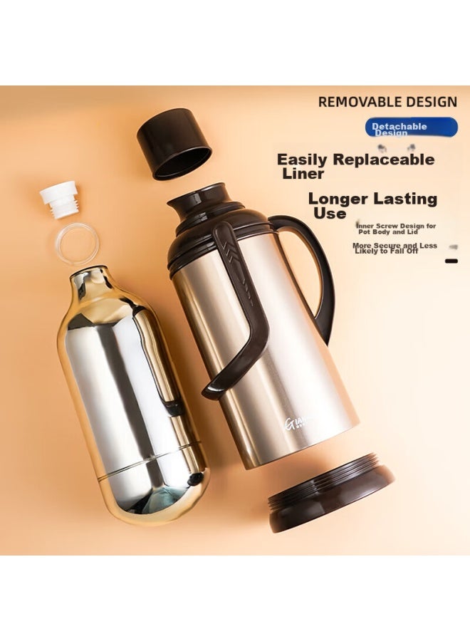 Tianxi Insulated Thermos, Large Capacity Hot Water Bottle For Home Use, Warm Water Jug For Student Dormitory, Hot Water Flask, 3200ml - Image 5