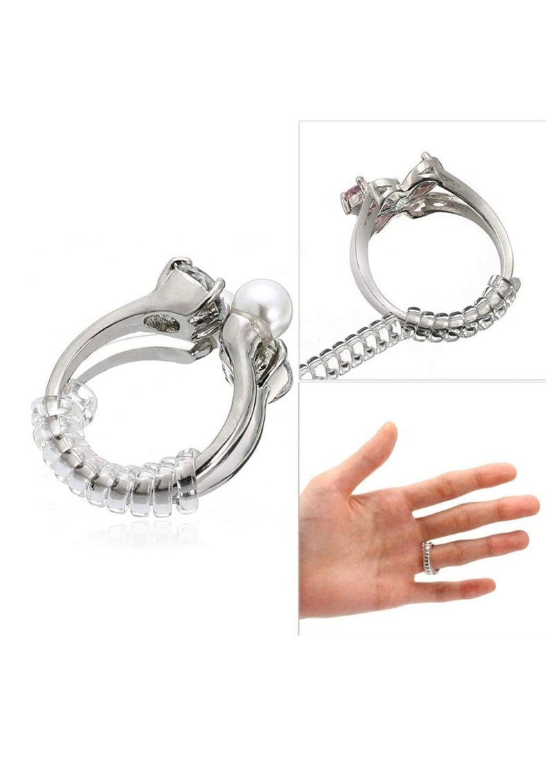 Generic - A set of 4 pieces to adjust the size of the transparent silicone ring in different sizes - Image 1