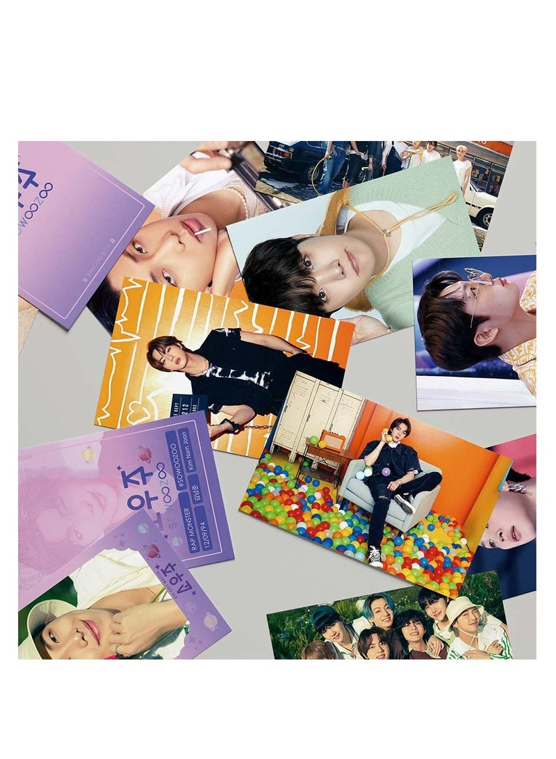 SKYLO 55-Piece Bts Bangtan Boys Lomo Cards - Image 2