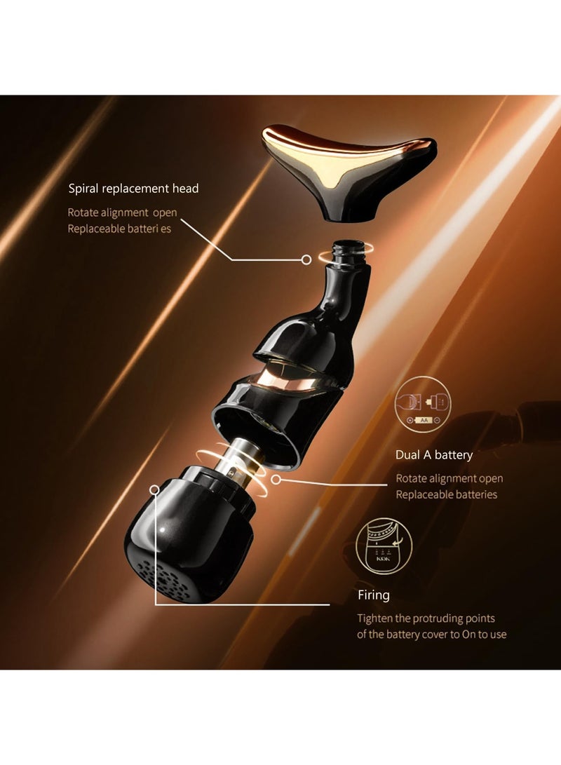 3 in 1 Facial Massager for Skin Tightening and Facial Care Black - Image 5