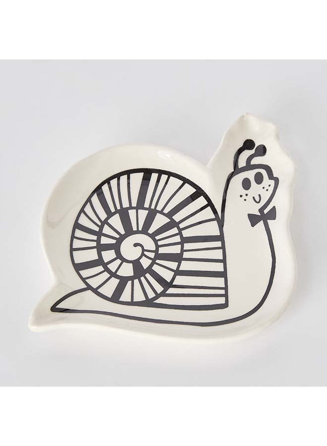 Home Box Snail Ceramic Dish with Colors 12.5 x 11.7 x 7.9 cm  - Image 5