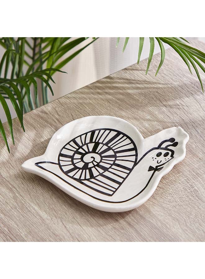 Home Box Snail Ceramic Dish with Colors 12.5 x 11.7 x 7.9 cm  - Image 2