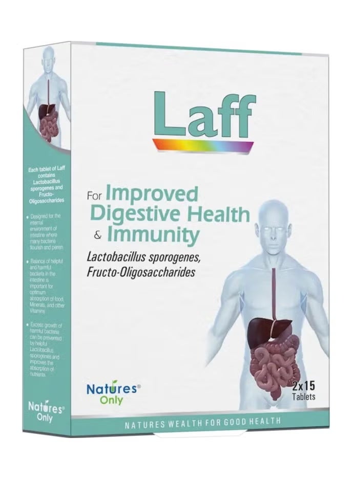 Nature Only Laff 30 tablets