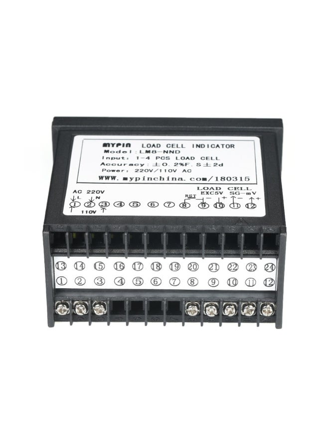 NIBEMINENT Weighing Meter Load-cells Indicator Black - Image 2