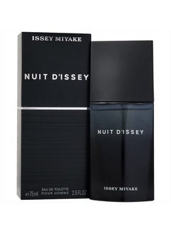 ISSEY MIYAKE Nuit D Issey for Men Eau De Toilette Spray, 2.5 Fluid Ounce  - Image 3