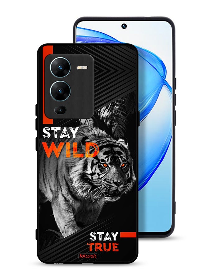 Tolwak Vivo V25 Pro 5G Protective Case Cover Stay Wild Stay True  - Image 1