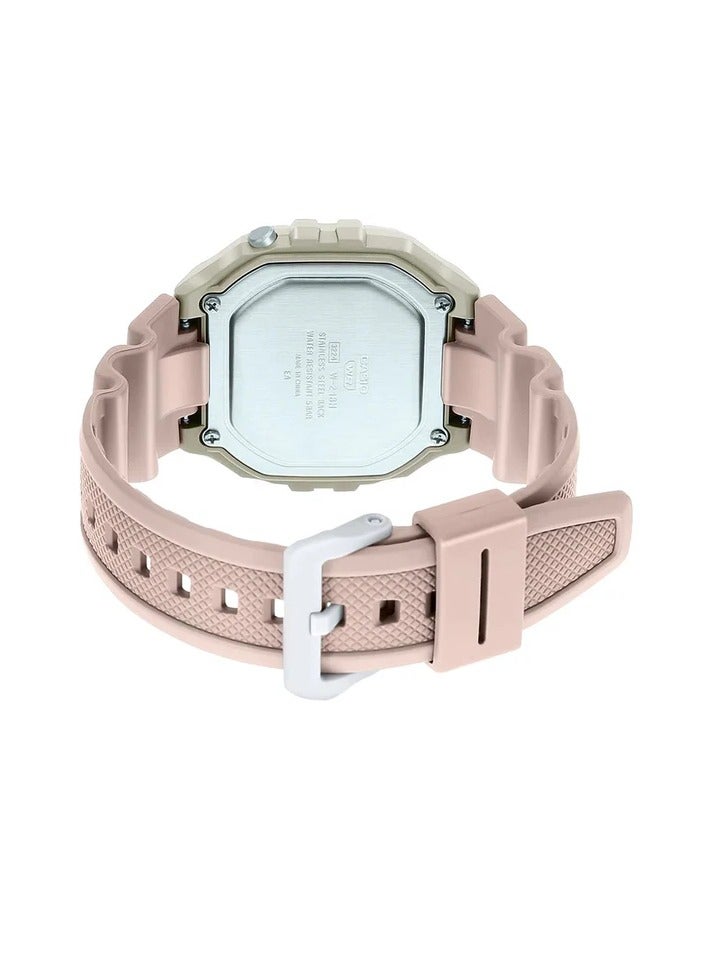 Casio Watch for Unisex W-218HC-4A2VDF Digital Resin Band - Image 2
