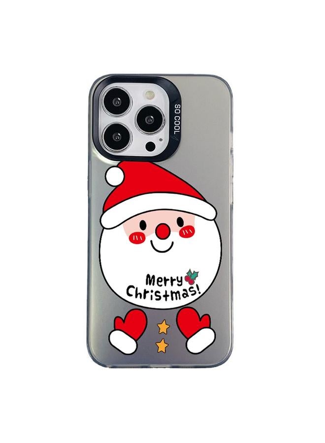 اس-توب جراب لهاتف iPhone 16 Pro Max من سلسلة Christmas Series PC بغطاء كامل ونمط هاتف - Image 1