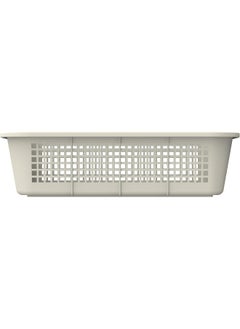 Cosmoplast Large 40 X  31 X  11 Cm Fruit Tray Storage Basket Plastic (Off White)  - Image 4