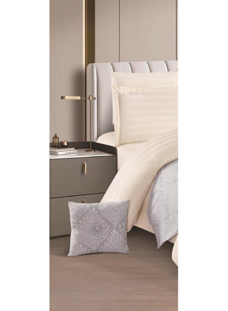 مارك مفرش نفرين فندقي ملكي ليمنحك الاناقة والراحه من اجود أنواع الخامات مقاس 240*260سم - Image 2