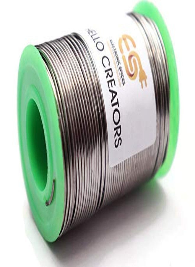 Electronicspices Electronic Spices COMBO OF 250G BIG Tin Lead Rosin Core Soldering wire + 50G Soldering Paste (Flux) - Image 3