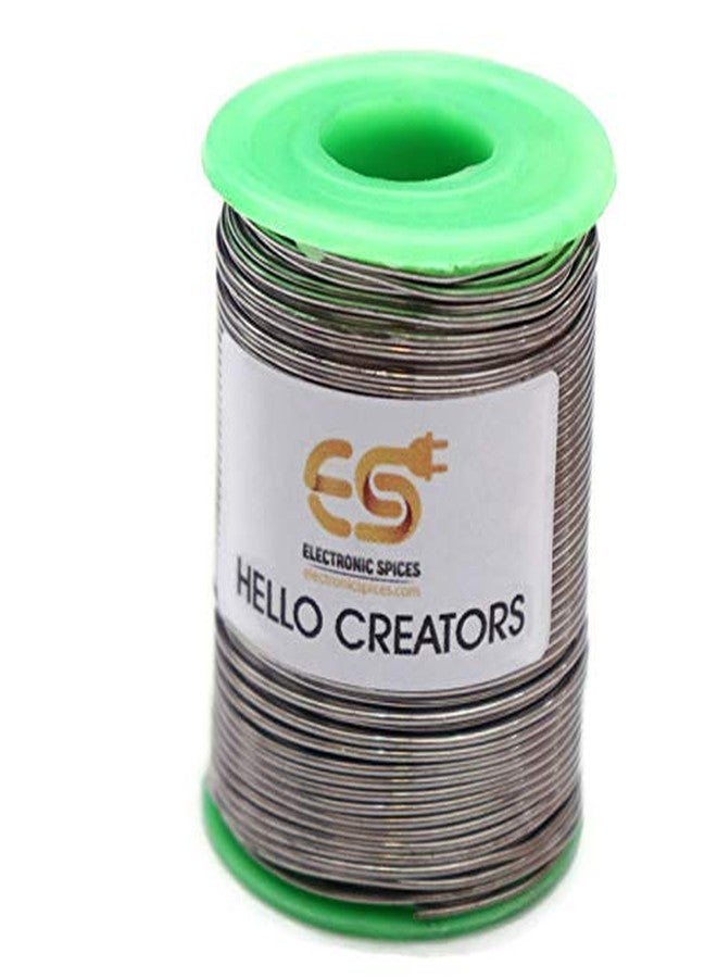 Electronicspices Electronic Spices COMBO OF 250G BIG Tin Lead Rosin Core Soldering wire + 50G Soldering Paste (Flux) - Image 2