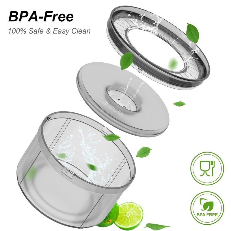 Techphardo 1Gallon Dog Water Bowl No Spill, Spill Proof Dog Bowl BPA-Free, 3.8L/128oz Large Capacity, No Splash Water Bowl with Non-Slip Base, Slobber Stopper Water Bowl for Messy Drinkers [Anti Digging Lip] - Image 4