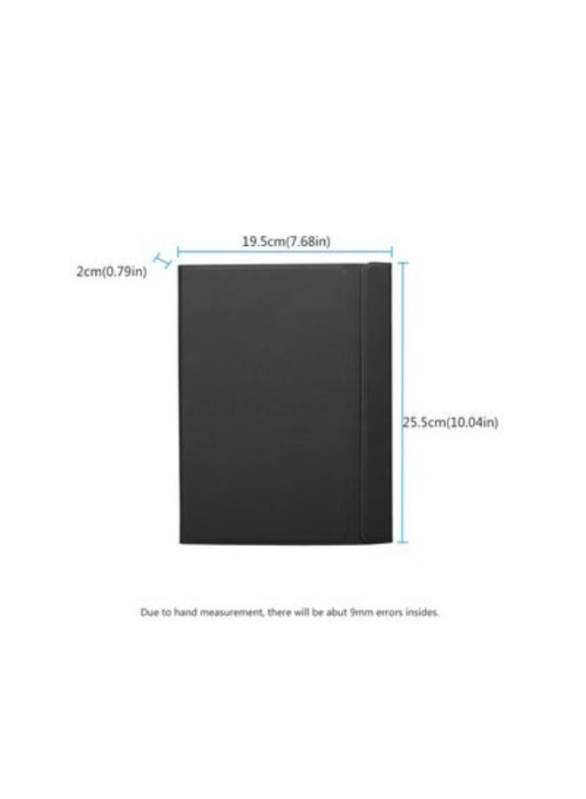 ACLIX Protective Case With Wireless Keyboard And Pencil Holder For Apple iPad 10.2-inch 7th (2019) Black - Image 2