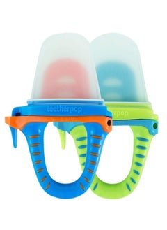 teetherpop teetherpop No Mess Frozen Baby Teethers, Fill w/Breastmilk, Purees, Smoothies, Juice, USA Made, Medical Grade Materials, Soothie Pacifier, Baby Fruit Feeder, Teething Toys for Teething Relief  - Image 5