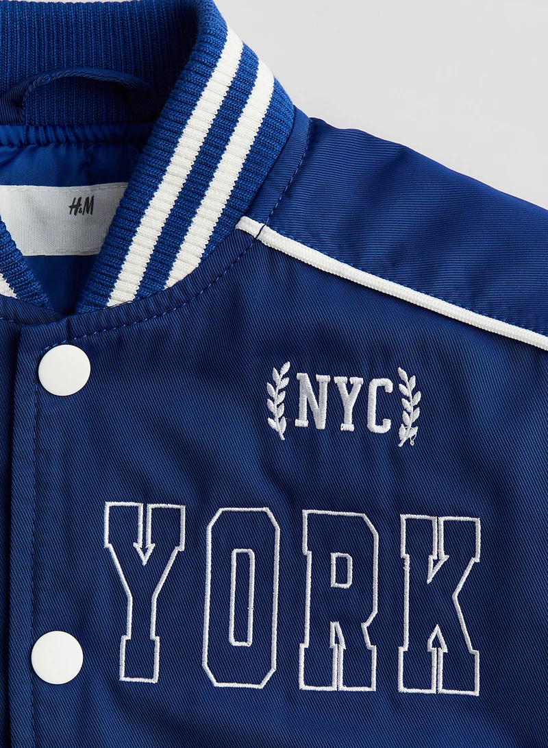 H&M Padded Baseball Jacket