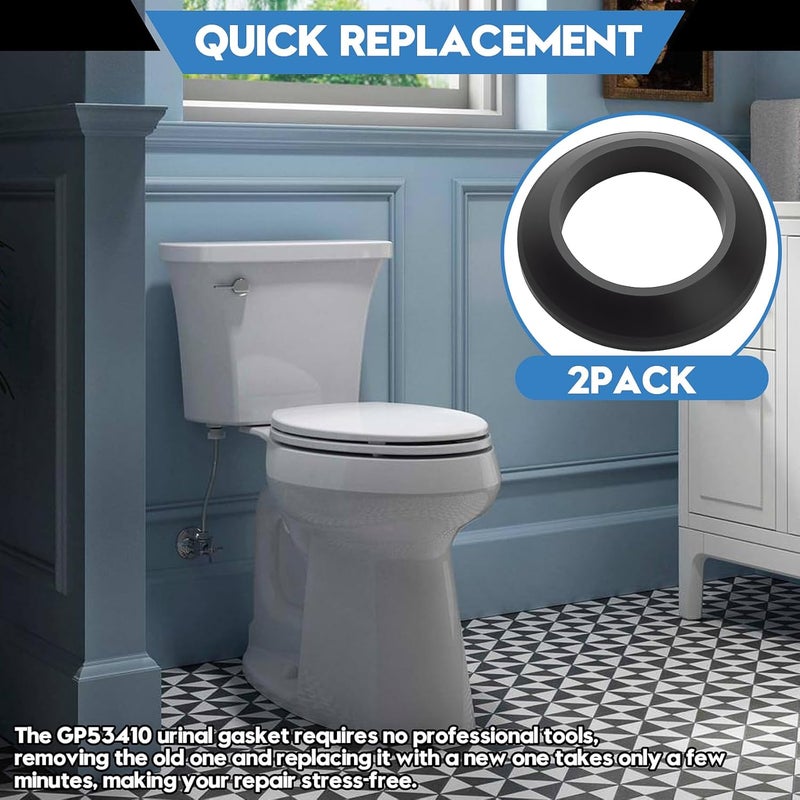 Fospectra GP53410 Urinal Gasket for Kohler，Replacement Rubber Gasket for Kohler Urinals and Toilets，2-Pack - Image 5