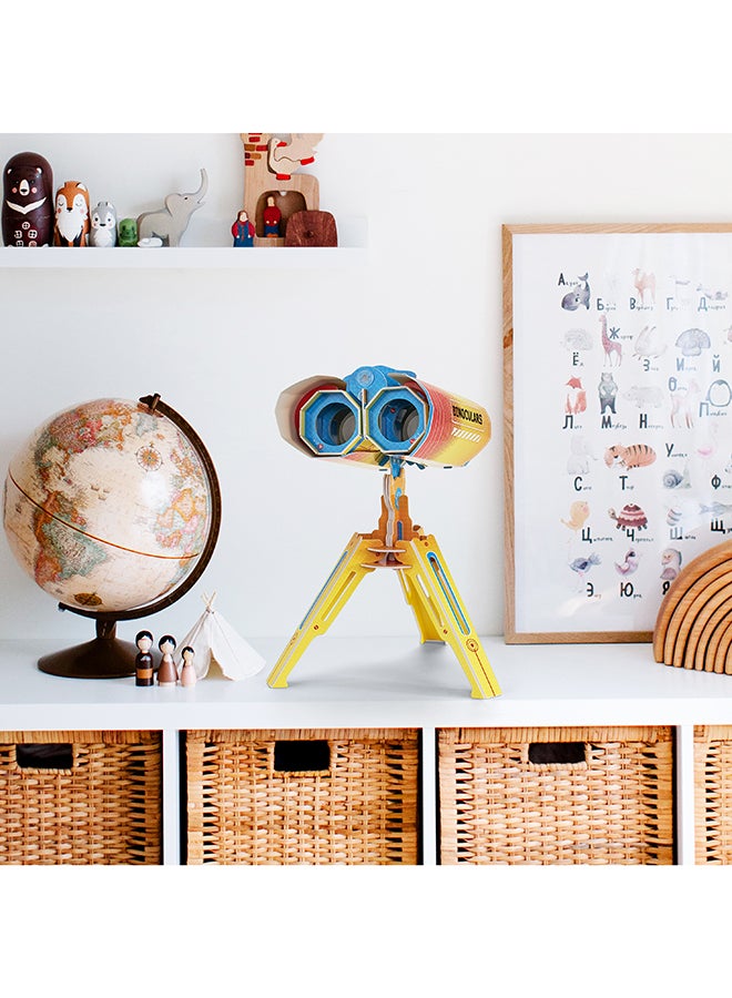 National Geographic 3D Puzzle Binoculars 49 Pieces | No-Glue or Scissors Needed! | Building Kit | Puzzle for Kids & Adults | Challenging Puzzle | Arts & Crafts | Perfect for Stress Reliever and Puzzle Lovers - Image 4