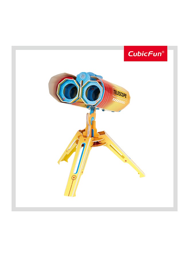 National Geographic 3D Puzzle Binoculars 49 Pieces | No-Glue or Scissors Needed! | Building Kit | Puzzle for Kids & Adults | Challenging Puzzle | Arts & Crafts | Perfect for Stress Reliever and Puzzle Lovers - Image 3