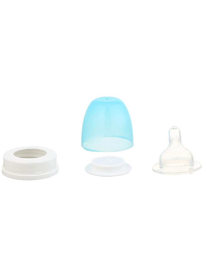 Canpol Baby Bonjour Paris Wide Neck Baby Bottle 240ml - Blue - Image 3