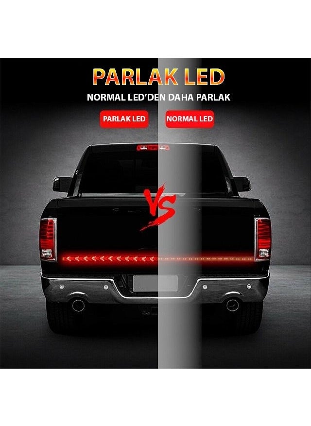 Techmaster سيارة بيك أب للخدمات الشاقة 4x4 سهم اتجاه تحت الصندوق إشارة LED 120 سم  - Image 2